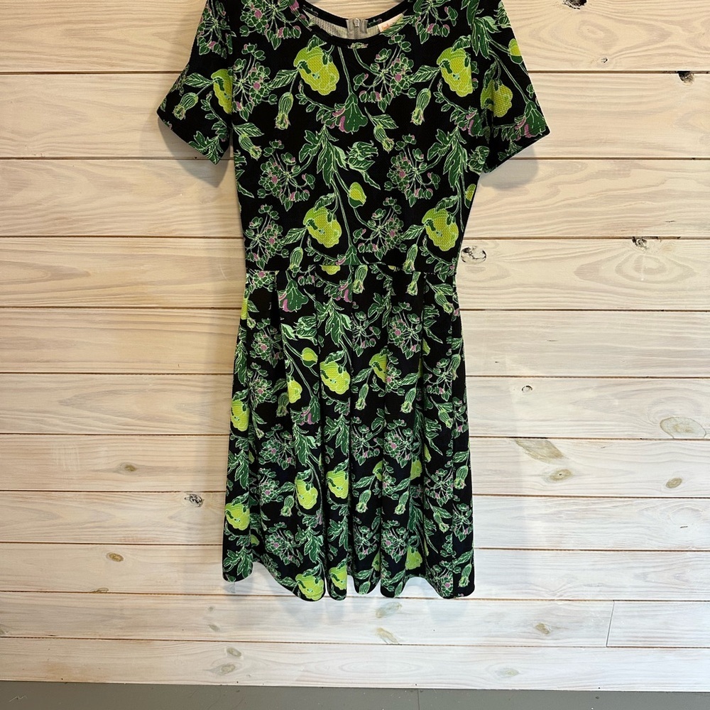 LuLaRoe Fit and Flare Midi Dress - Picture 2 of 4